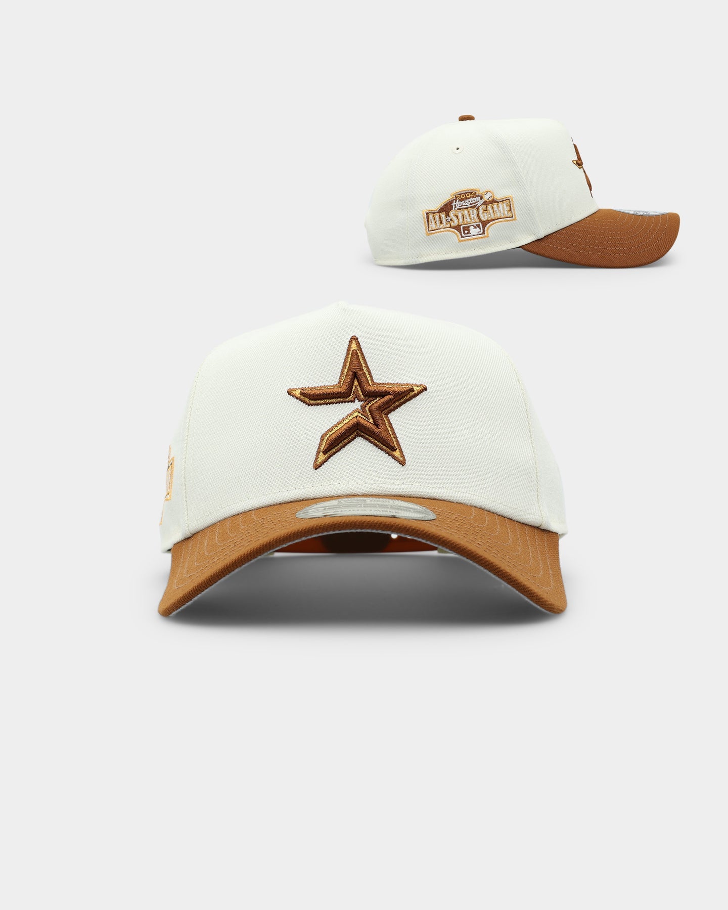 New Era Houston Astros 'Toasted Peanut' 2-Tone 9FORTY A-Frame Snapback –  Hat Embroidery Store