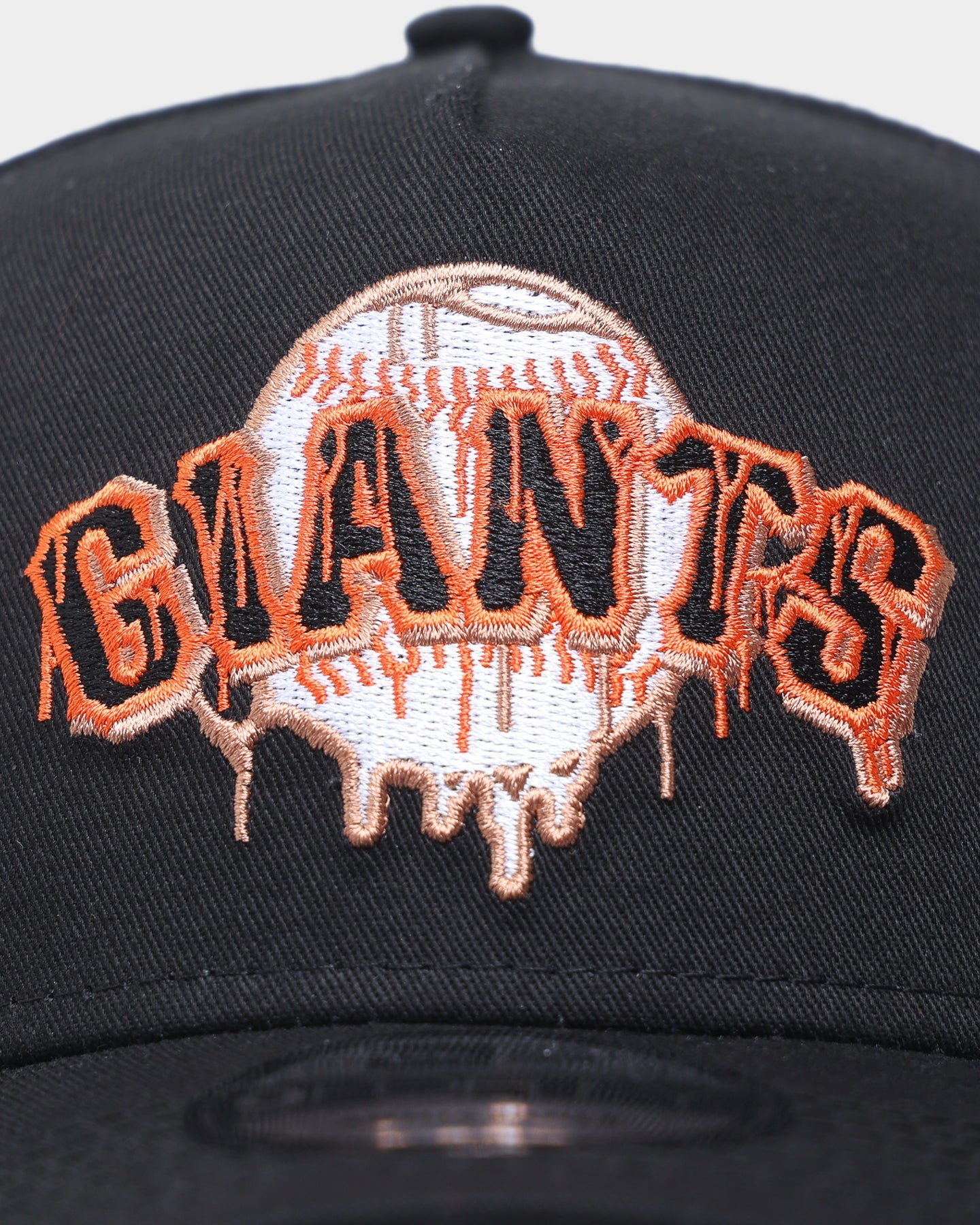 New Era San Francisco Giants Black 9Forty A Frame Snapback Hat, A-FRAME  HATS, CAPS
