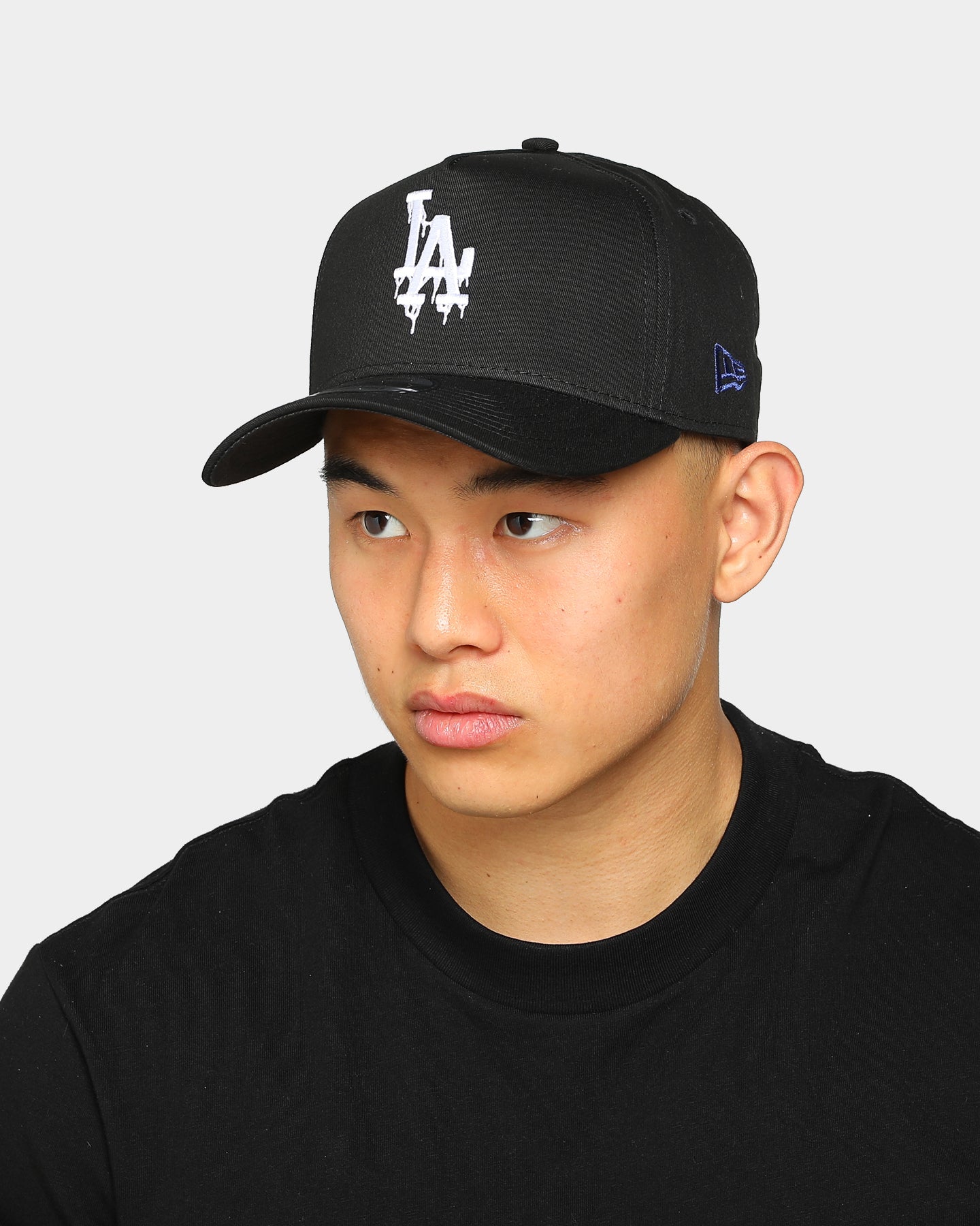 New Era Men's Los Angeles Dodgers 9FORTY A-Frame Cap in Black